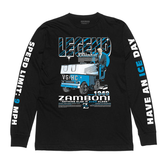 Zamboni | Frank J Zamboni Long Sleeve Tee