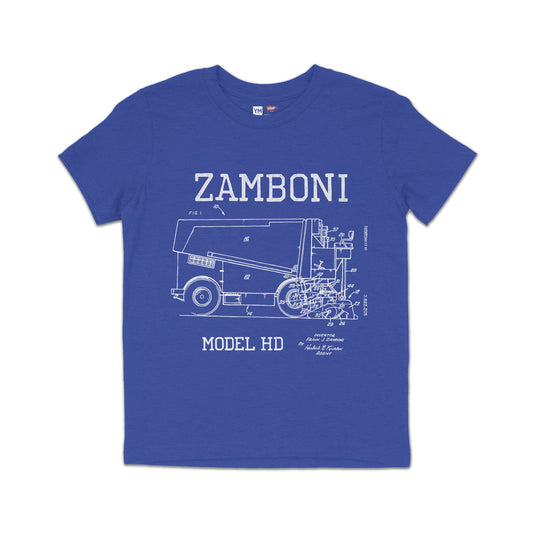 Zamboni | Streaker Sports | Patent Youth Tee