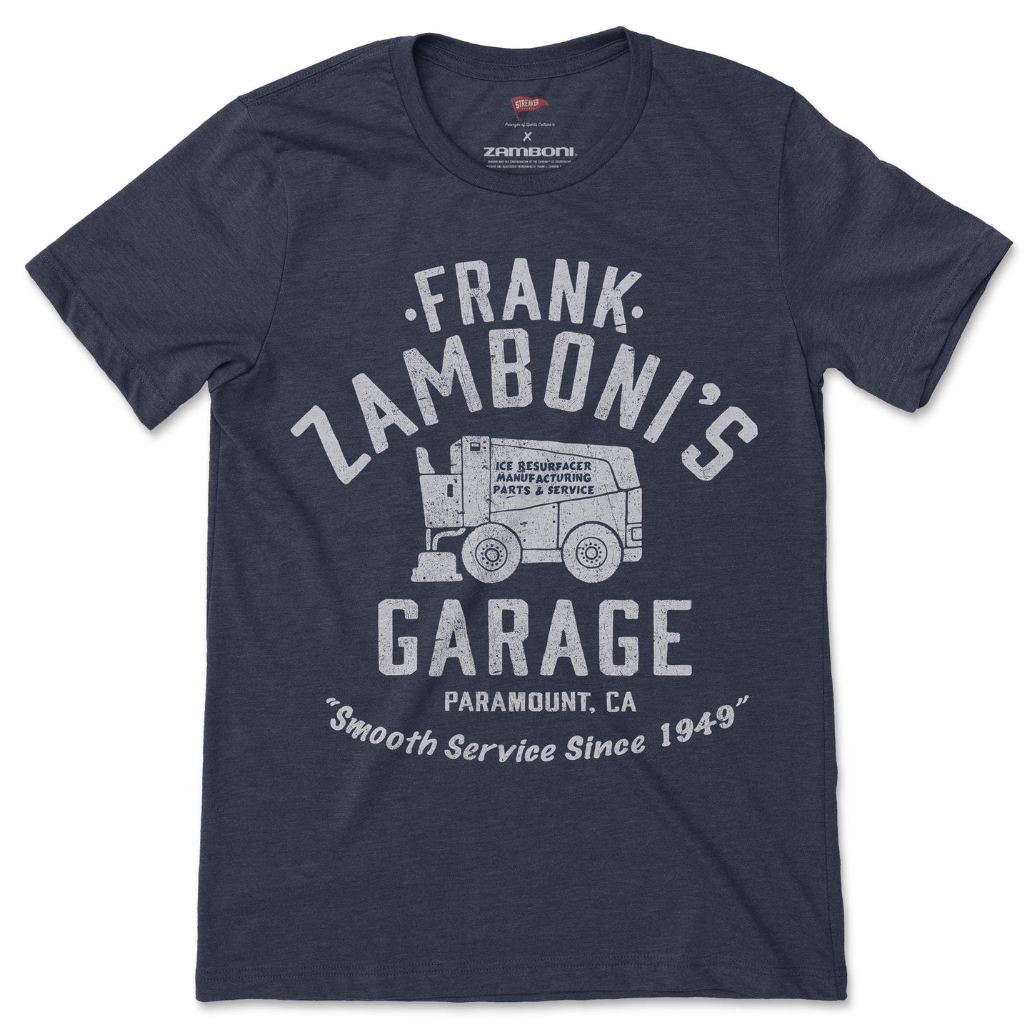 Zamboni | Streaker Sports | Frank Zamboni's Garage Tee