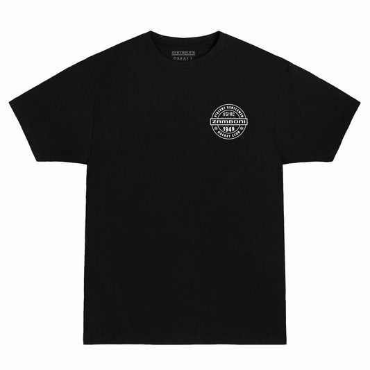 Zamboni 1949 Premium Tee featuring California Hockey celebration design on midweight soft-washed cotton shirt
