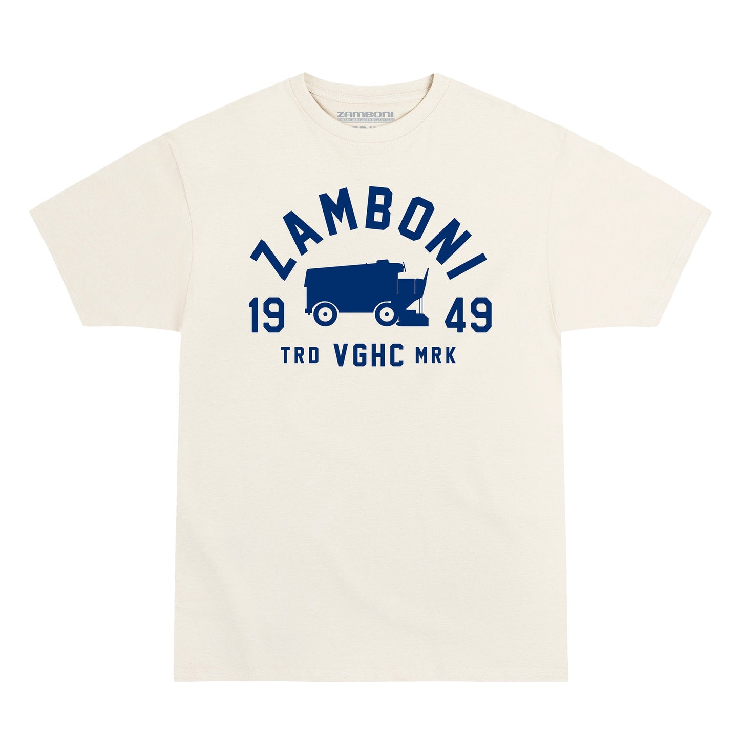 Zamboni Premium Tee midweight cotton regular fit soft-washed finish