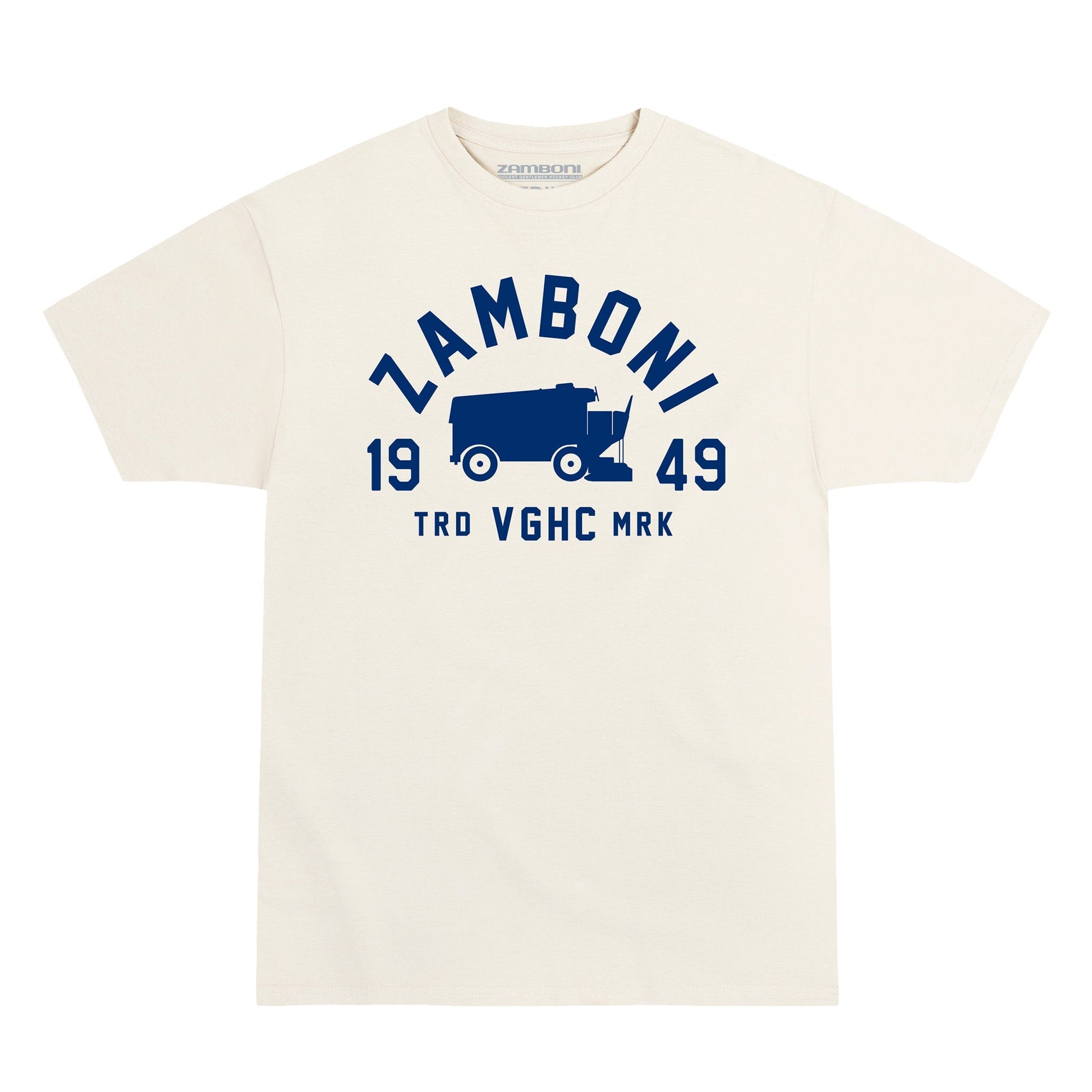 Zamboni Premium Tee midweight cotton regular fit soft-washed finish