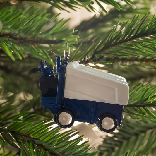 Zamboni Machine Tree Ornament