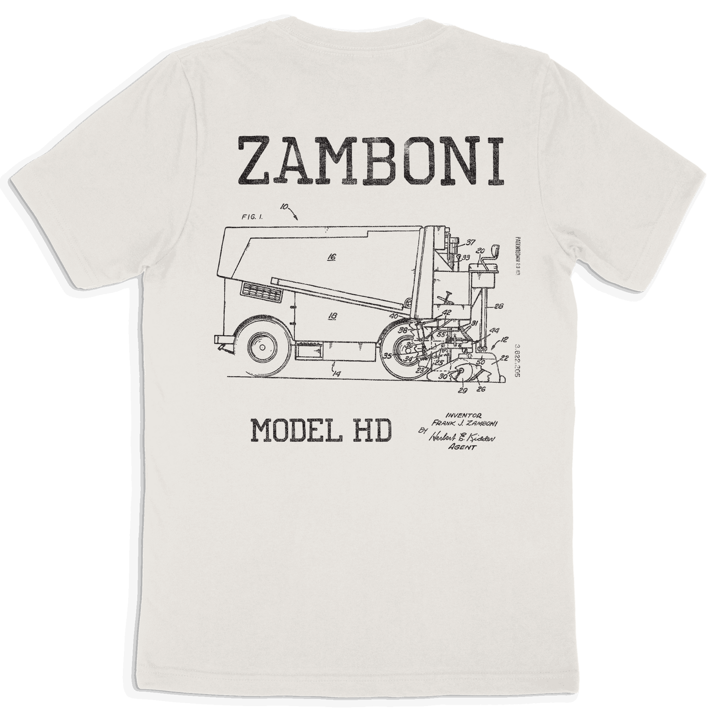 Zamboni Patent Tee