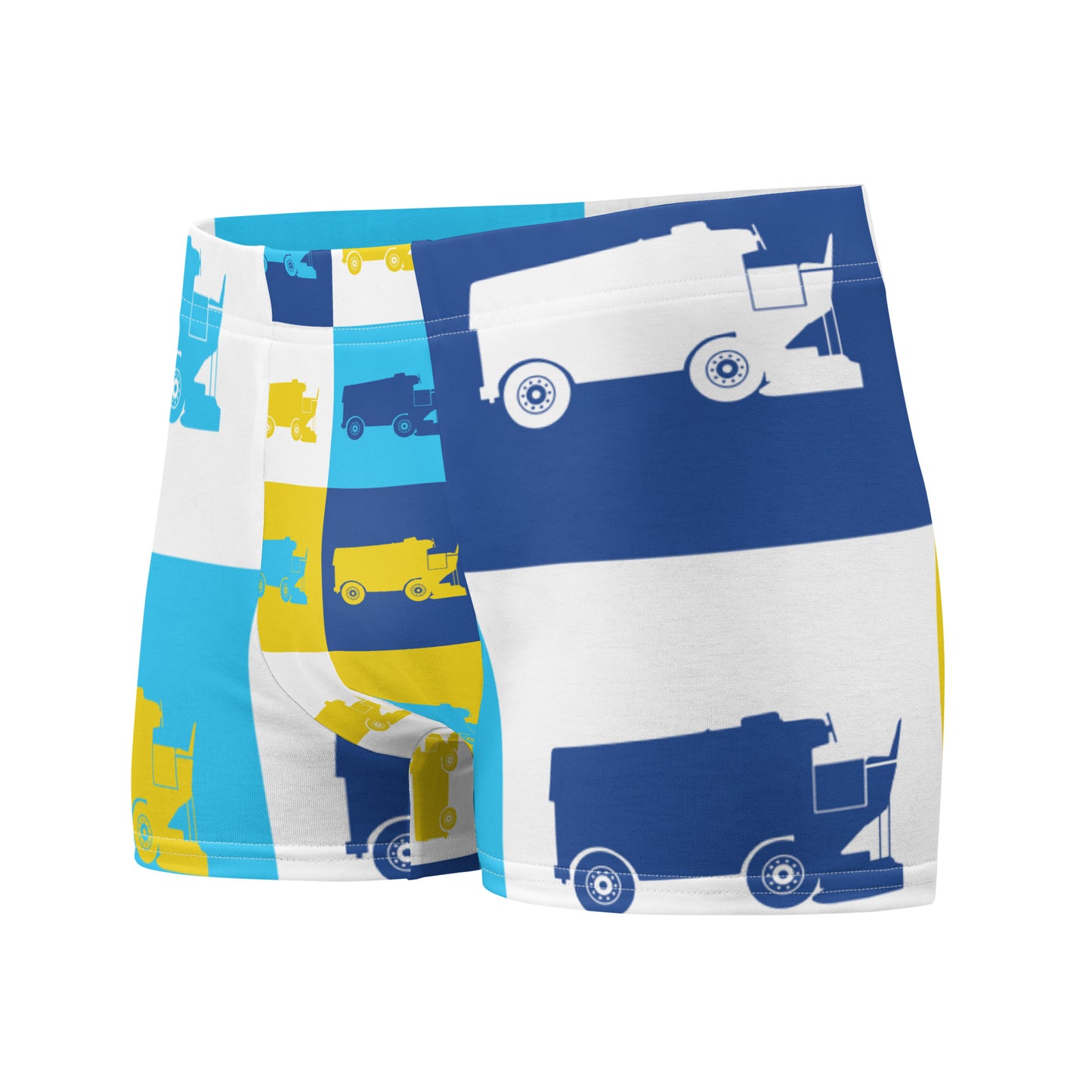 Zamboni Machine Block Print Boxer Briefs