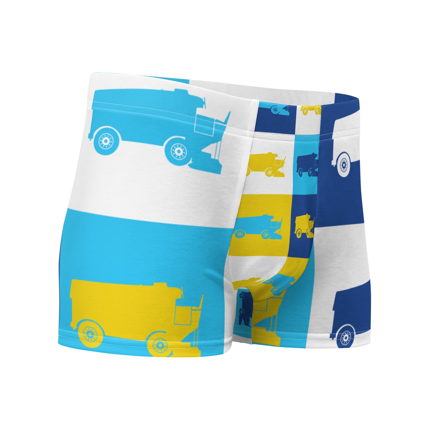 Zamboni Machine Block Print Boxer Briefs