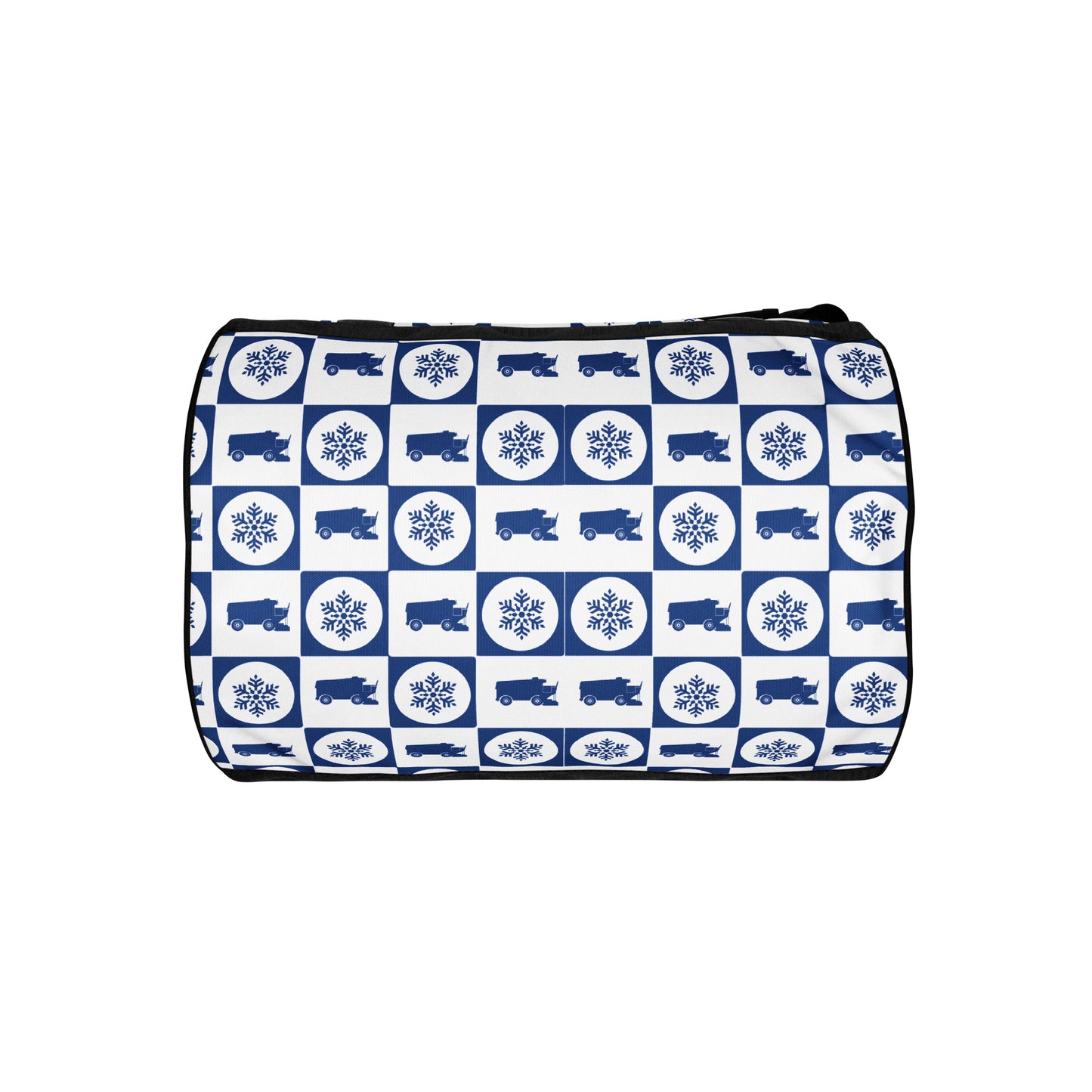 Zamboni Machine Two-tone Print Duffle