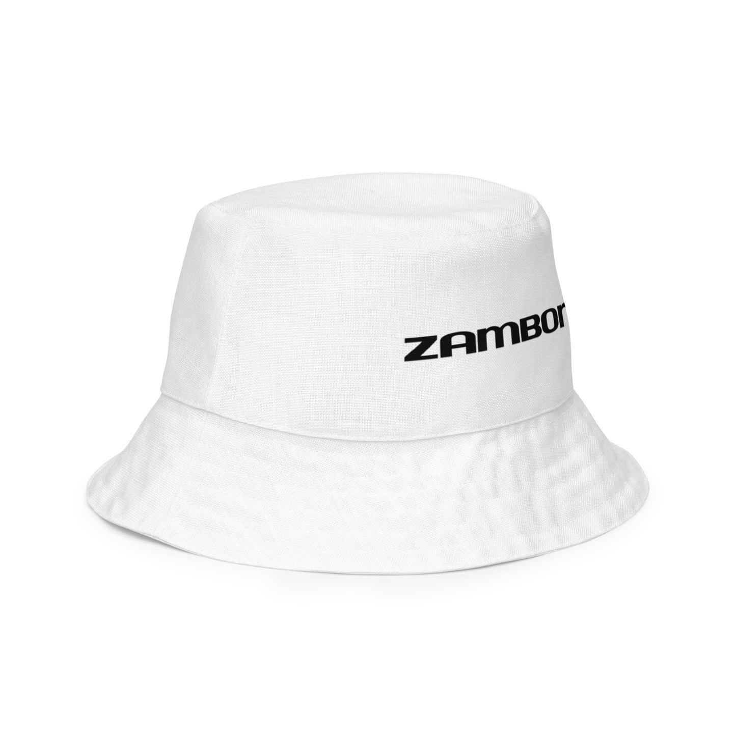 Reversible Zamboni Machine Pattern Bucket Hat