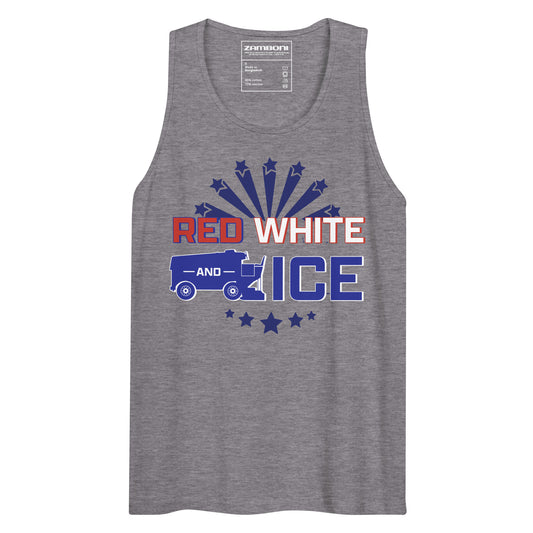 Red, White & Ice Mens Tank Top