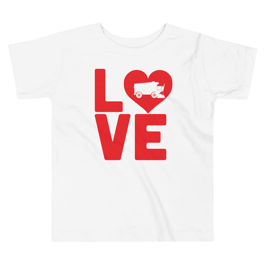 Zamboni Machine Love Toddler Tee