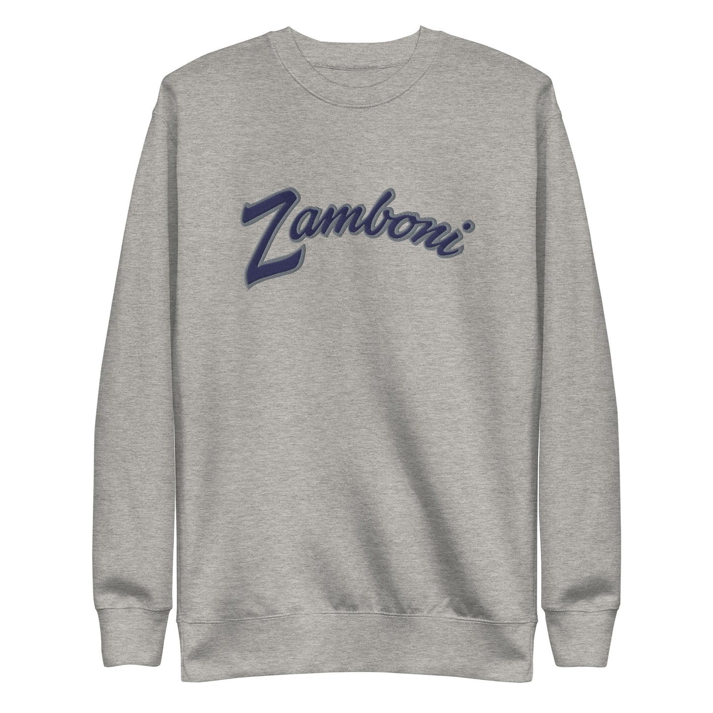 Model E Script Embroidered Crewneck