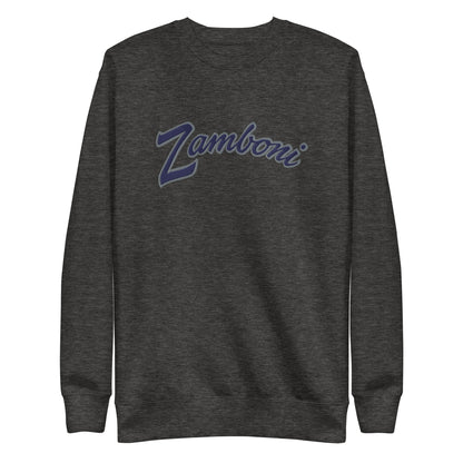 Model E Script Embroidered Crewneck