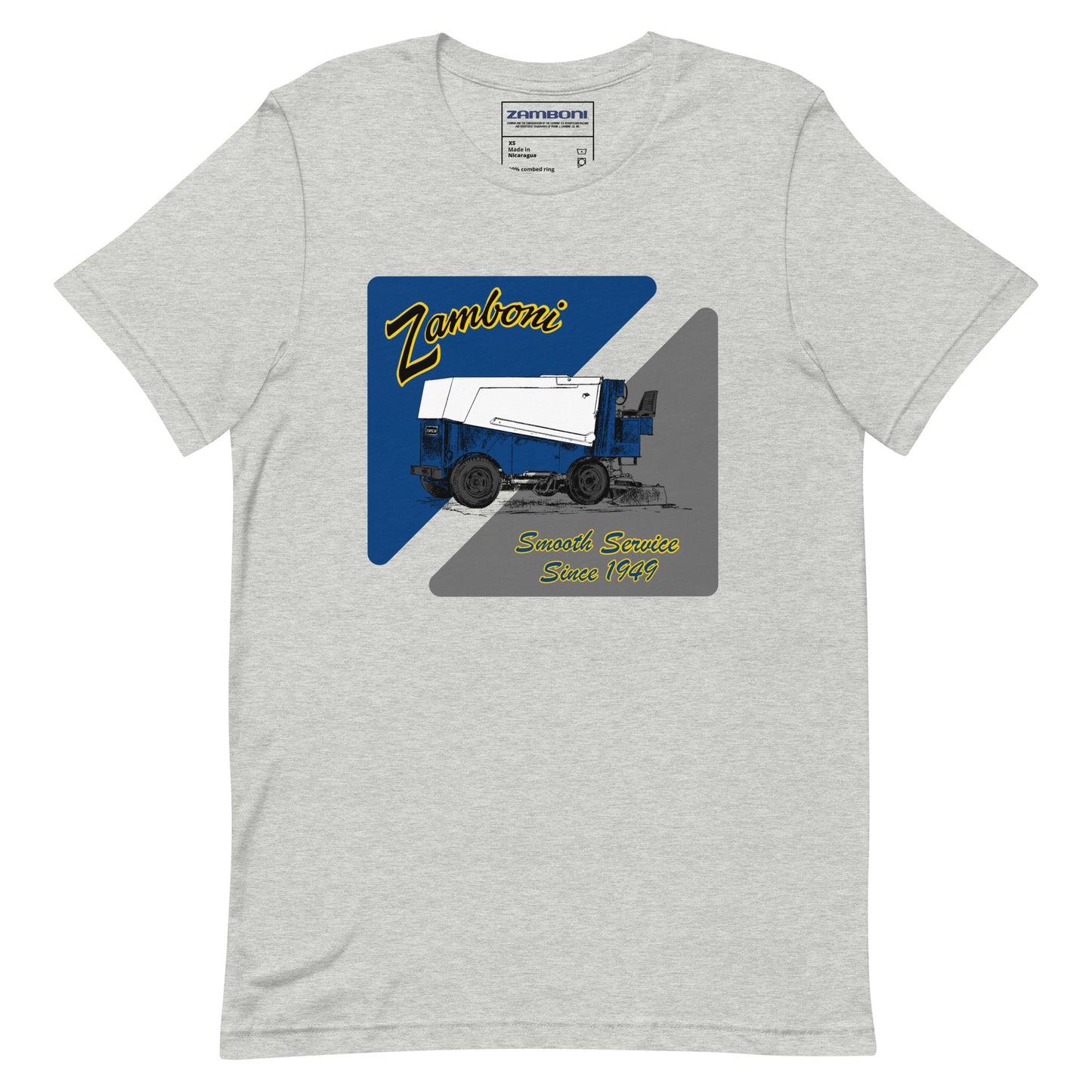 Zamboni Machine Smooth Service Tee