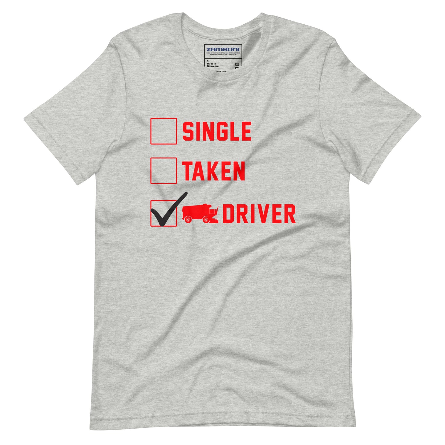 Zamboni Machine Relationship Status Tee