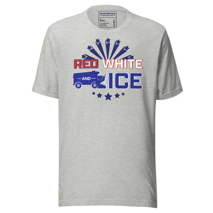 Red, White & Ice Tee