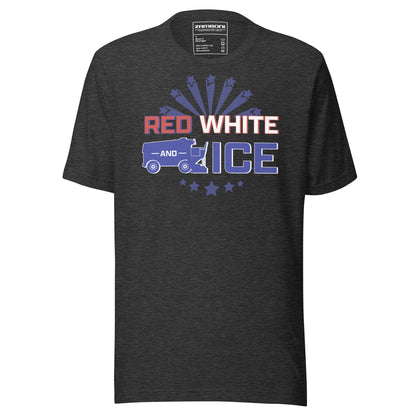 Red, White & Ice Tee