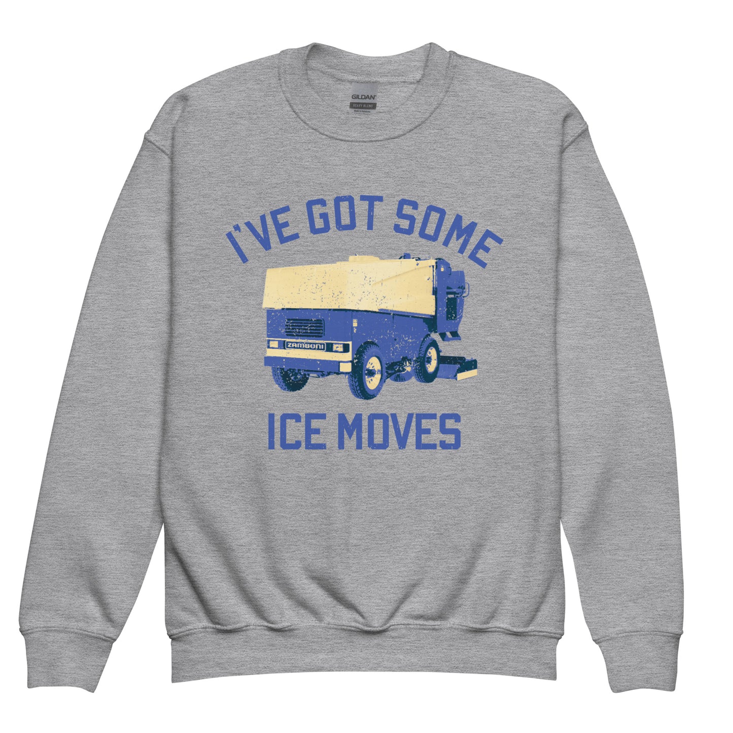 Ice Moves Vintage Youth Crewneck