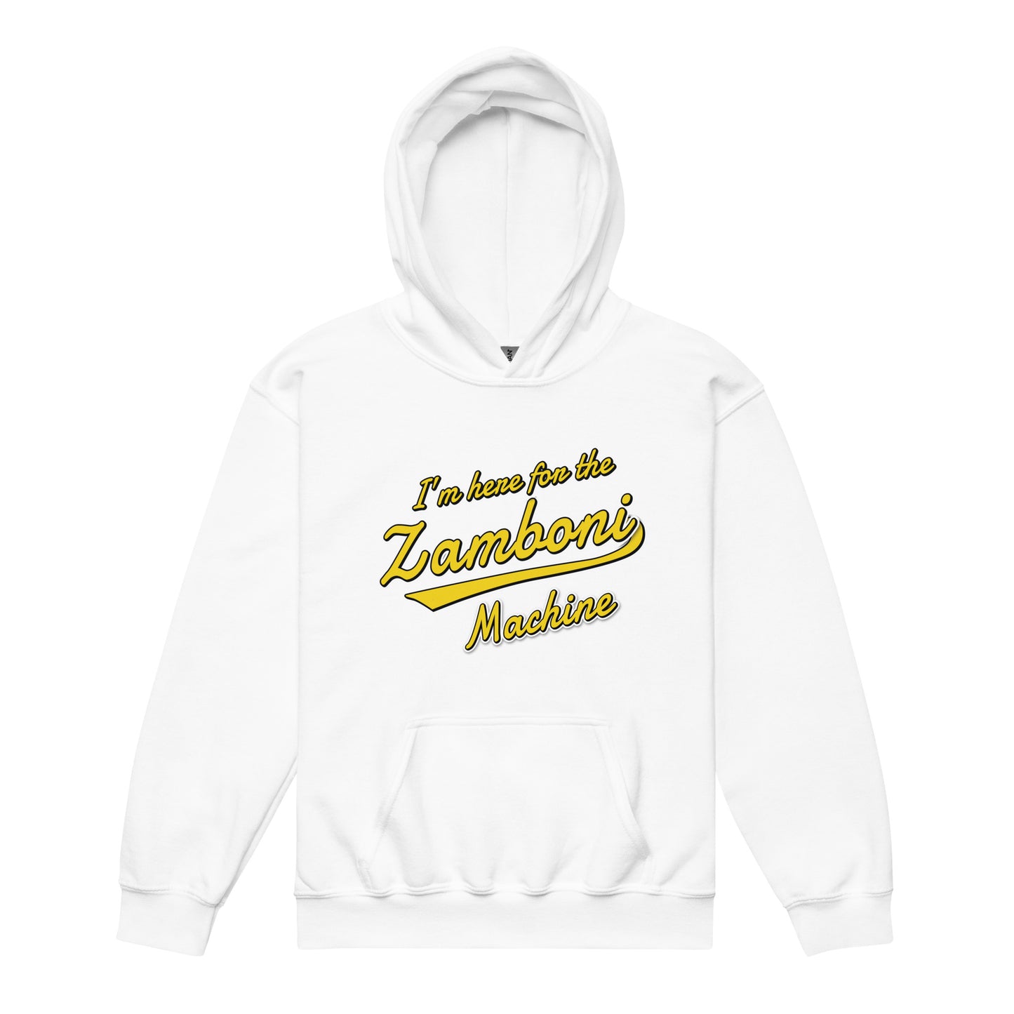 I'm Here For the Zamboni Machine Kids' Hoodie