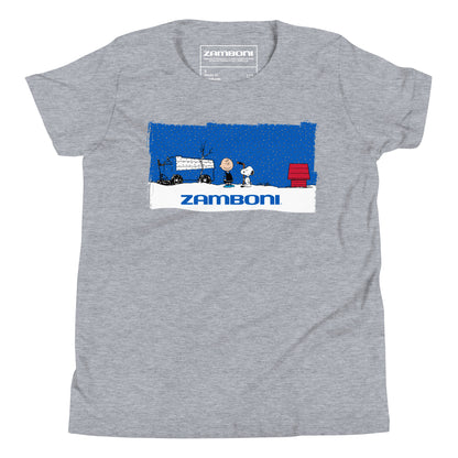 Zamboni x Peanuts Snowfall Kids Tee