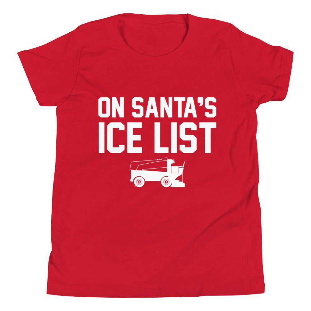 On Santa's Ice List Kids' Tee