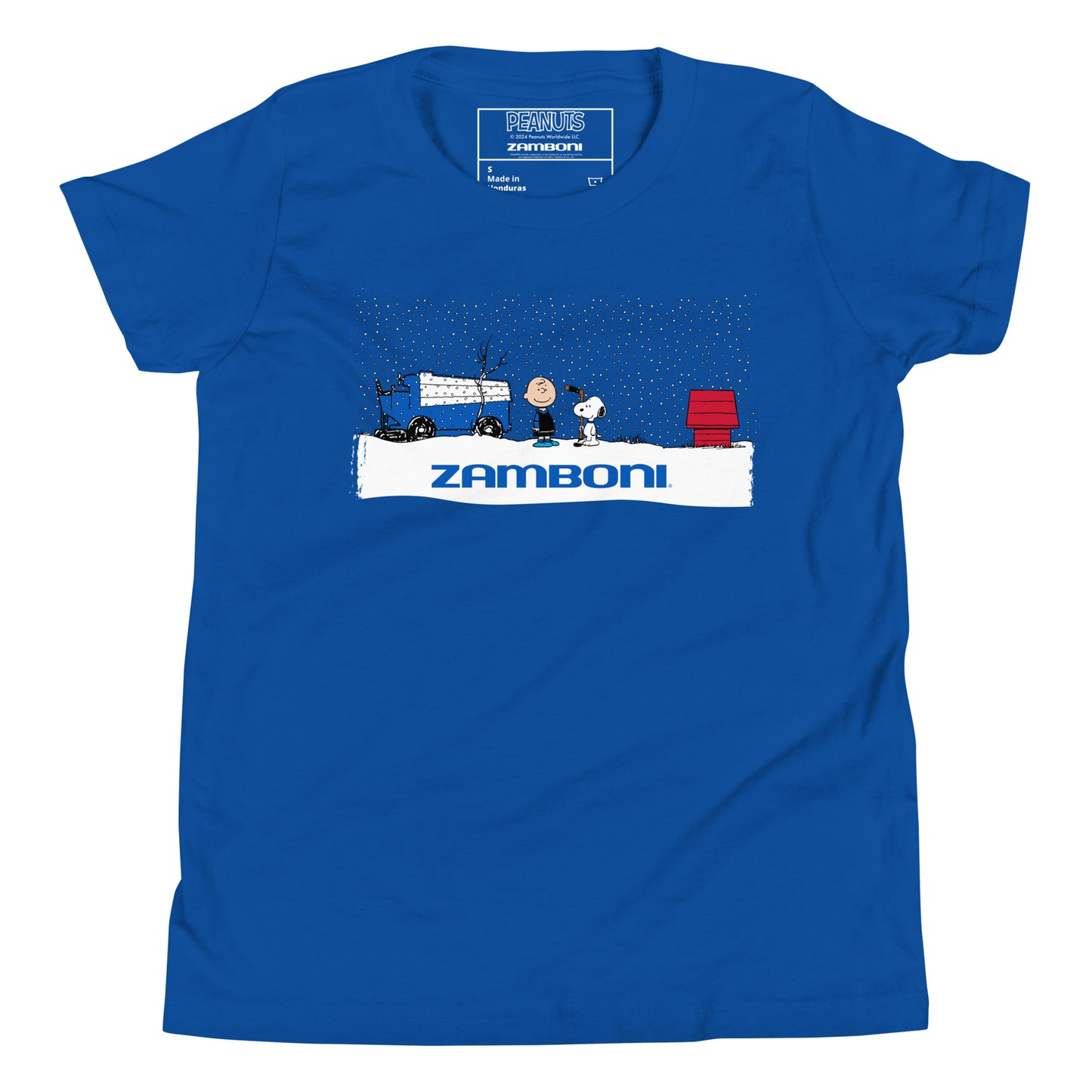 Zamboni x Peanuts Snowfall Kids Tee